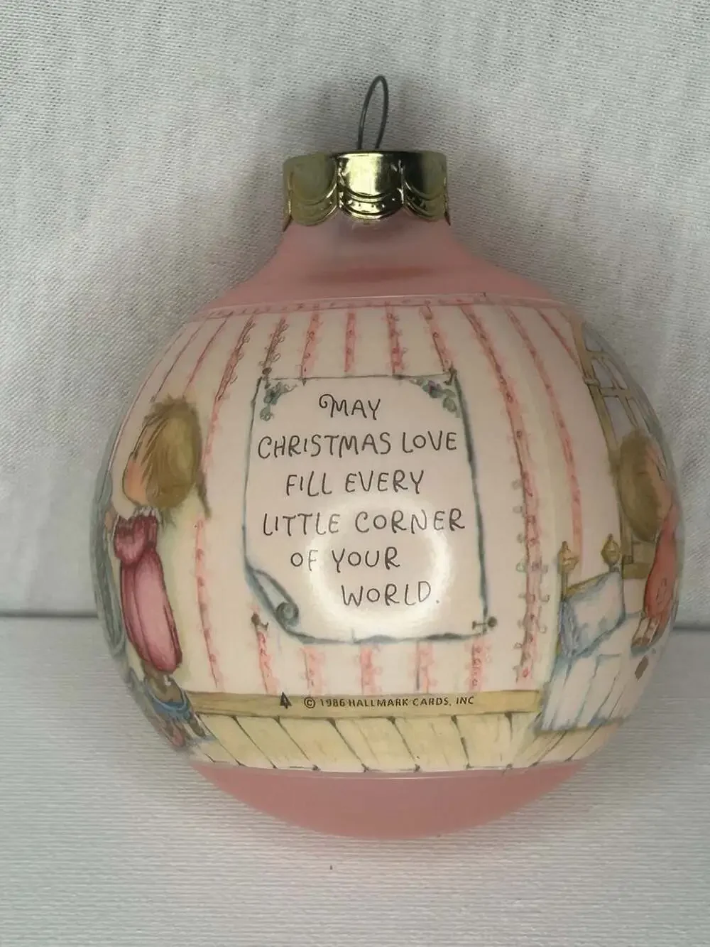 Hallmark pink frosted